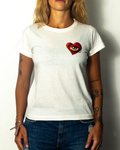 Camiseta Babylook Coração