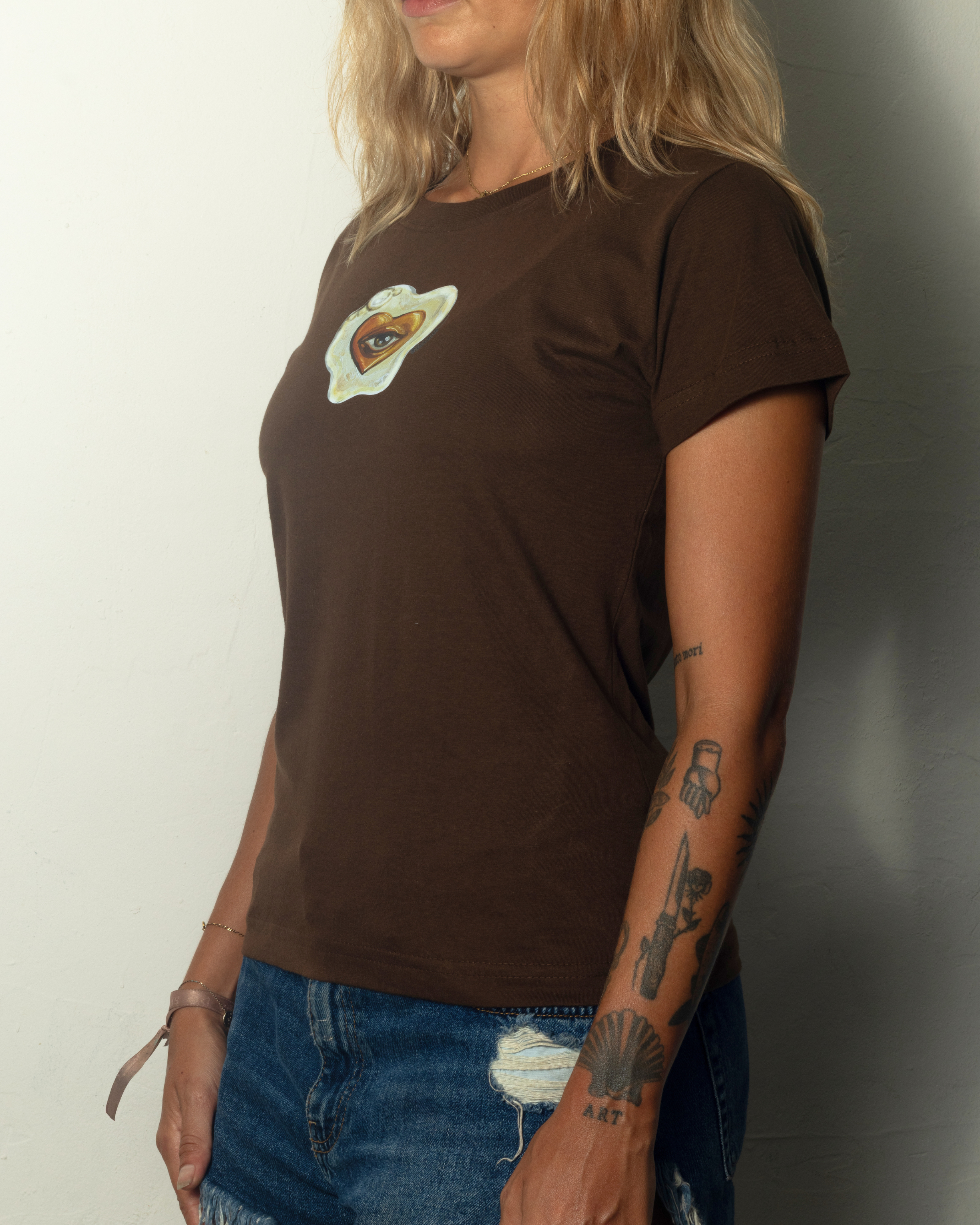 Camiseta Babylook Ovo