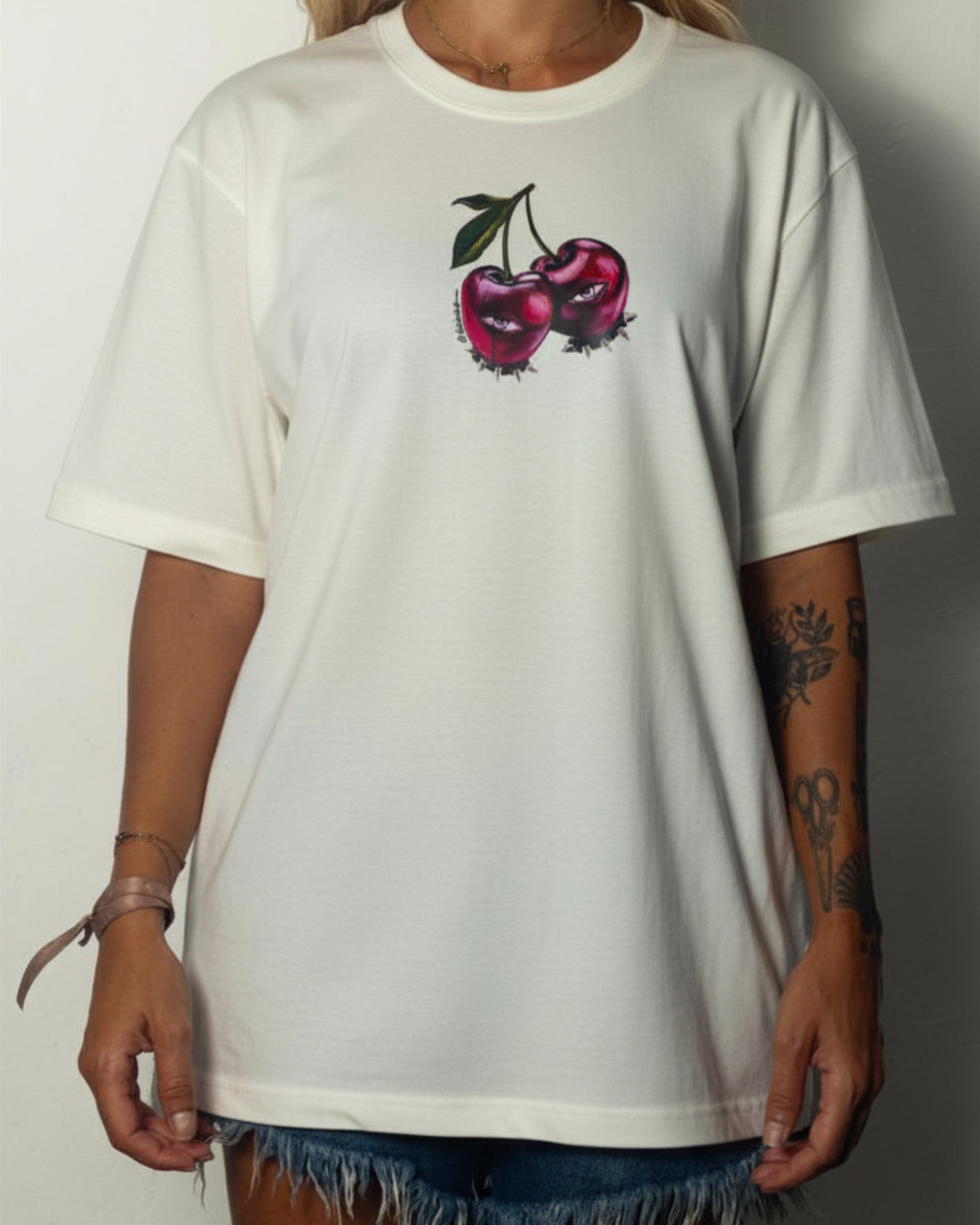 Camiseta T-Shirt Cereja